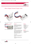Micro Single Channel Output Units