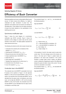 Efficiency of Buck Converter : Power Management