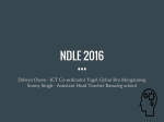 NDLE 2016