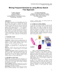 Mining Frequent Itemsets by using Binary Search Tree Approach