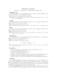 Definitions of matroids Properties. Examples.