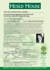 VIEW PDF - Hesed House, Dublin