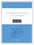 whiteboard animation Questionnaire