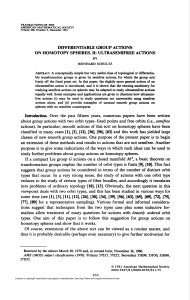 DIFFERENTIABLE GROUP ACTIONS ON HOMOTOPY SPHERES. II