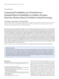 Transitional Probabilities Are Prioritized over Stimulus/Pattern
