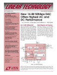 Sep 2001 New 16-Bit 50Msps DAC Offers Highest AC and DC