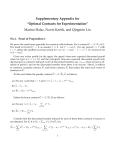 Contracts for Experimentation