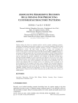 associative regressive decision rule mining for predicting