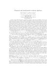 Classical and intuitionistic relation algebras