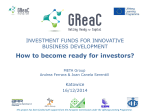 META Group Poland Experince Investor Readiness Programme