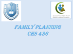 Definition of family planning