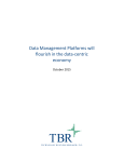 Data Management Platforms will flourish in the data