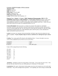 Economics 1010-001 Principles of Microeconomics Maymester