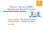 Randomized local-spin mutual exclusion