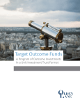 Target Outcome Funds
