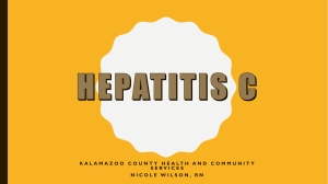 Hepatitis C - Kalamazoo County