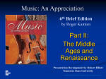 Music: An Appreciation by Roger Kamien