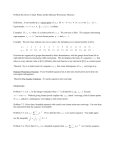 Problem Set Three: Convergent Sequences