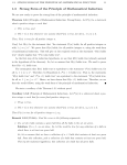 1.3 Strong Form of the Principle of Mathematical Induction