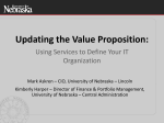 Updating the Value Proposition
