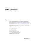 DLM Chapter 2:DBMS Architecture