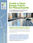 Create a Clean Energy Future for Massachusetts