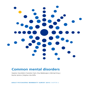 Common mental disorders