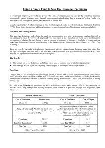 Using a Super Fund to Save On Insurance