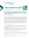 Another Victory For Energy Employers