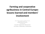 Farming and cooperative agribusiness in the EU