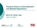 Barry Chait`s Fundraising Regulations Powerpoint (July 13, 2011
