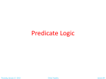 Predicate Logic