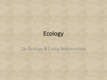 Ecology - msfoltzbio