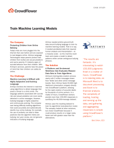 Train Machine Learning Models