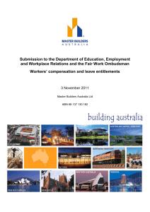 Submission to the Department of Education, Employment and