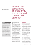 International comparisons of productivity: the current and constant