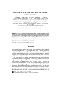 THE CASSINI VISUAL AND INFRARED MAPPING SPECTROMETER