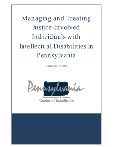 Managing and Treating Justice-Involved Individuals with Intellectual