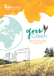 The Vegan Society`s Grow Green Report pdf