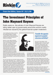 The Investment Principles of John Maynard Keynes