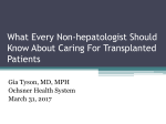 What Every Non-hepatologist Should Know About Caring For