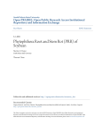 Phytophthora Root and Stem Rot (PRR) of Soybean