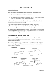 ELECTROSTATICS