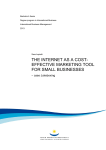 the internet as a cost- effective marketing tool for small