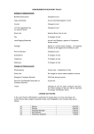 DISBURSEMENTS RECOVERY POLICY Category 1