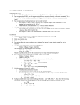 AP Chemistry Kinetics WS 2 (Chapter 16) Integrated Rate Laws