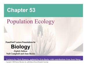 Population Ecology