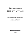 offensive and defensive lawfare
