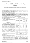 A Review of Effect of Light on Microalgae Growth