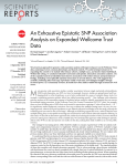 An Exhaustive Epistatic SNP Association Analysis on Expanded